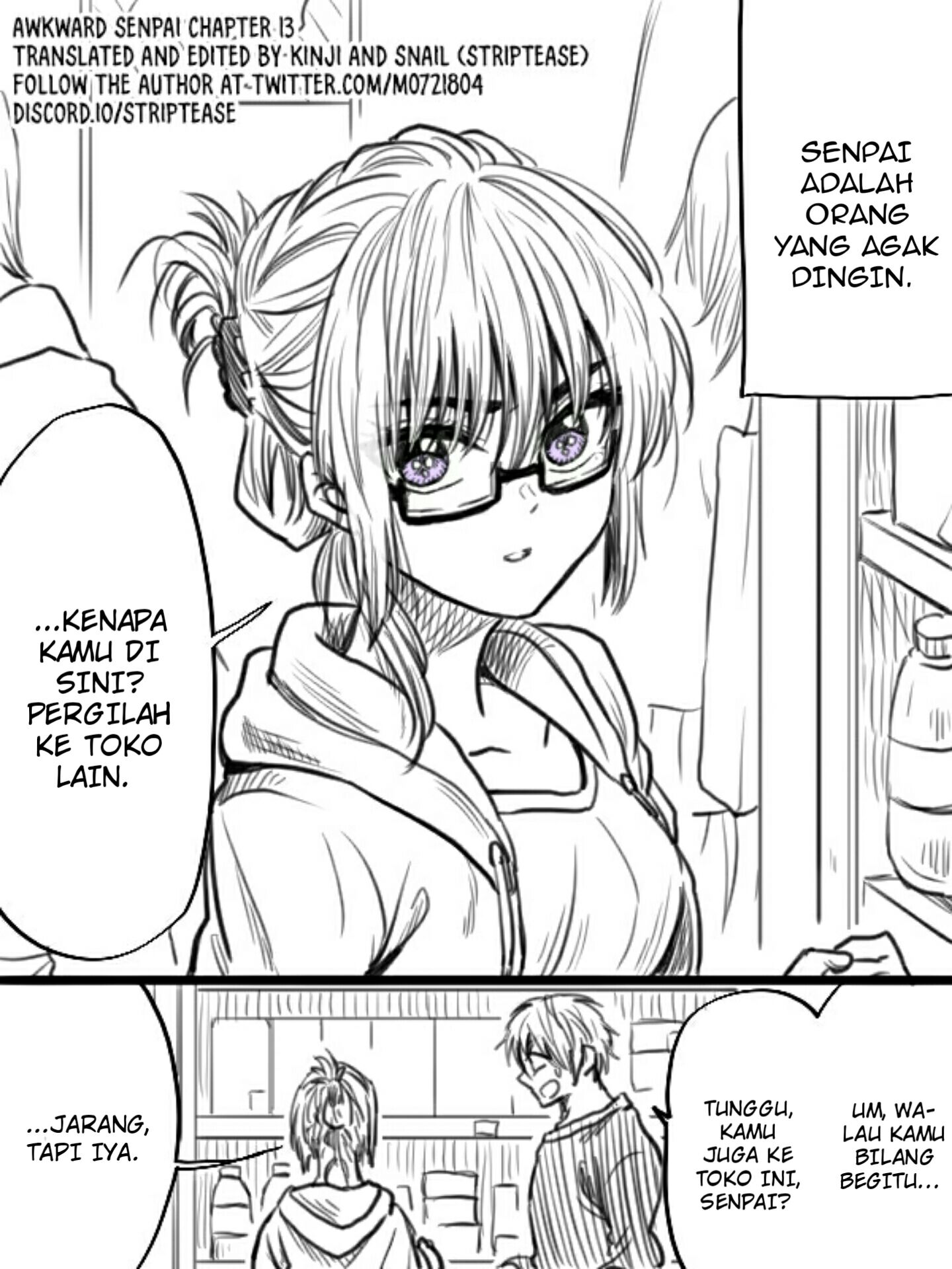 Awkward Senpai Chapter 13 Gambar 2